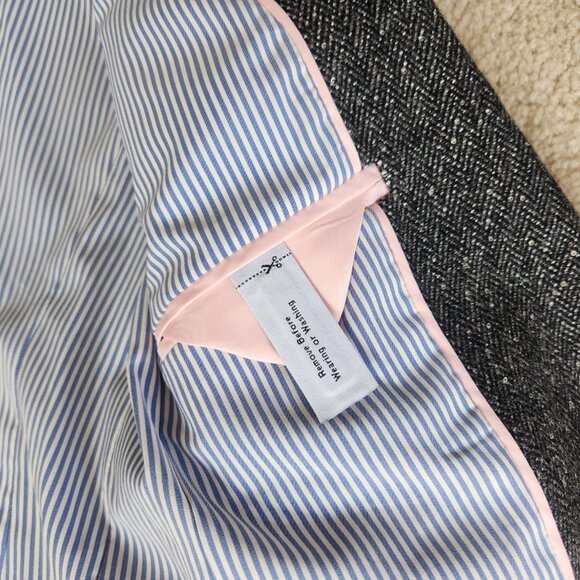 NWOT Sparkle Sequin Campbell Donegal Blazer Herringbone - Picture 5 of 12